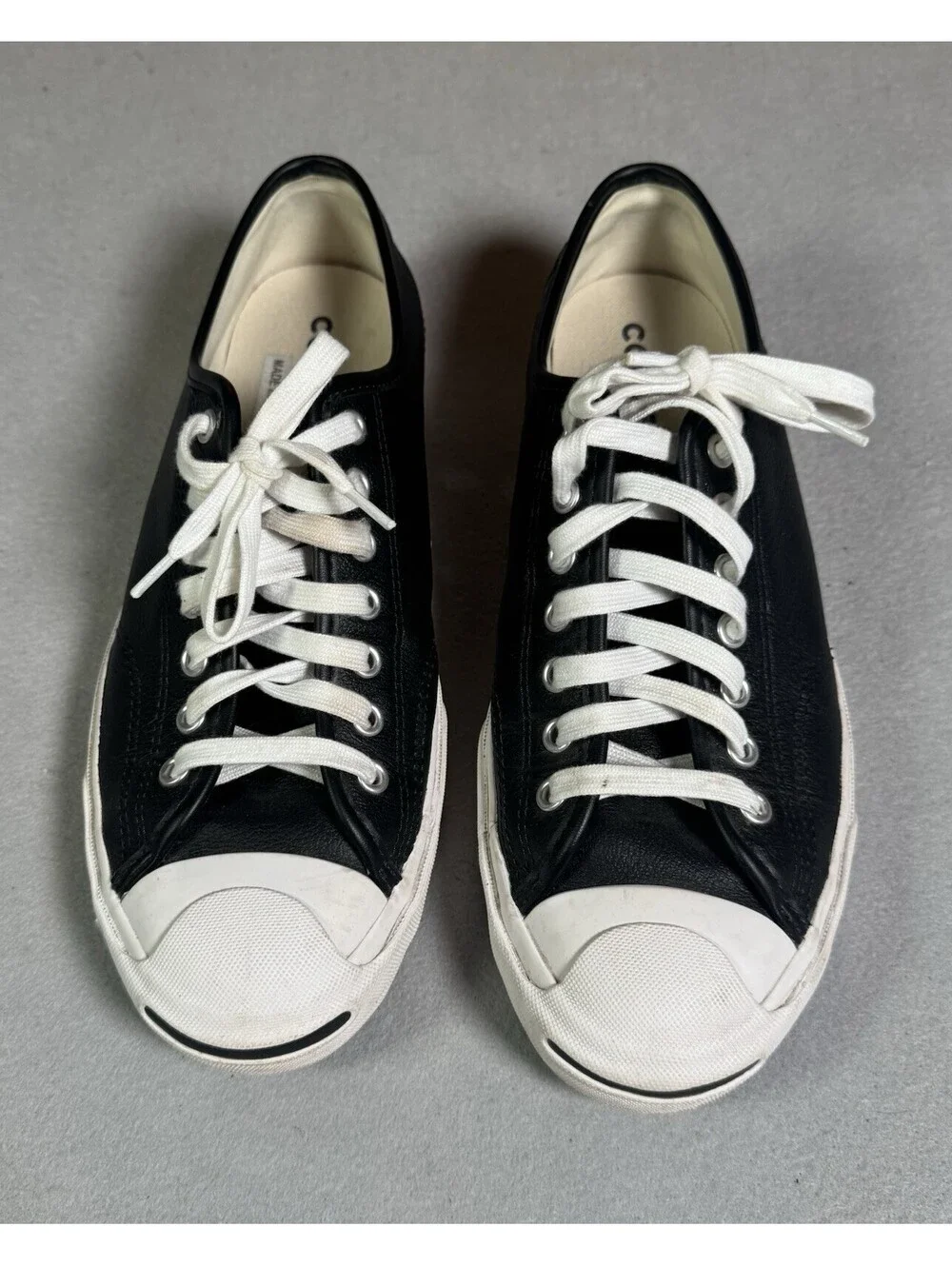 Size 8.5 - Converse Jack Purcell Low Black